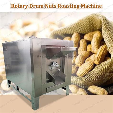 Almond Cocoa Beans Roaster Sunflower Seeds Cashew Peanut Roasting