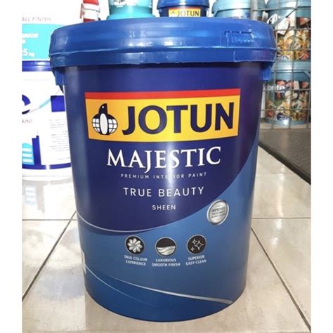 Jual Cat Tembok Jotun Majestic Sheen Kilat Interior Putih 20 Ltr 20ltr