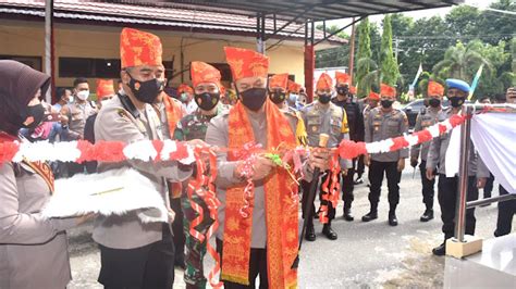 Kapolda Jambi Resmikan Lansung Gedung SPKT Baru Polres Merangin