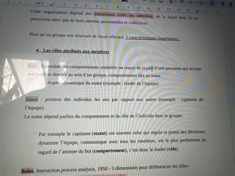 Psychologie Des Groupes Cartes Quizlet