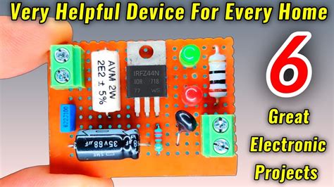 Helpful Electronic Projects For Beginners Youtube