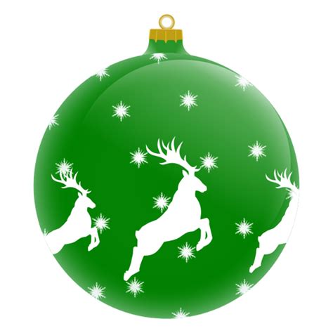 Green Christmas ornament vector image | Public domain vectors