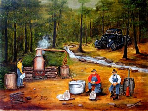 Moonshine Still Paintings Bing Images Moonshine Still Folk Art