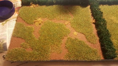 Terrain Tutorial Adding Static Grass To Your Wargaming Board Youtube