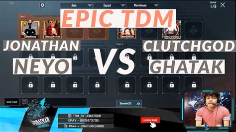 Tsm Entity Neyo Jonathan Vs Ghatak Clutchgod Epic Intense Tdm