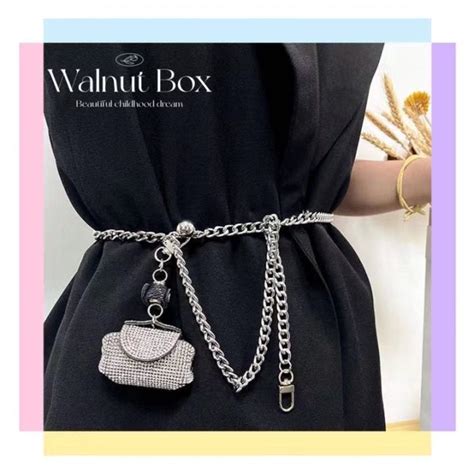 HOT กระเปาสะพายไหล แตงสายโซ ขนาดเลก เขากบทกการแตงกาย สาหรบสตร 2022 Lazada co th