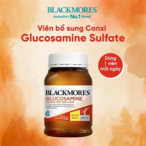 Mua Blackmores Glucosamine Sulfate 1500 One A Day Viên uống bổ xương