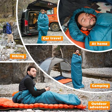 Kingcamp Tigris 250 Sleeping Bag Envelope With Hood Broadout