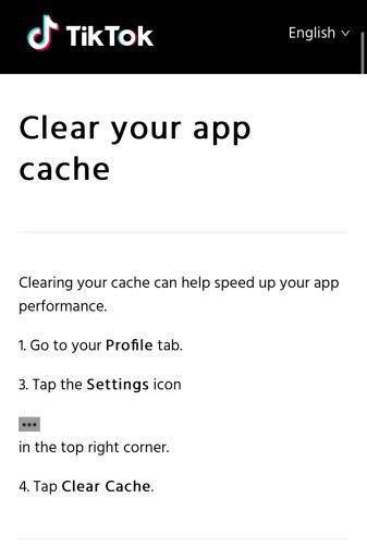 Qué significa Borrar caché en TikTok Mejores trucos y consejos
