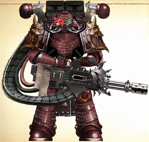 Wh30k Word Bearers Heavy Support Sgt Mk Ii By Hammerthetank On