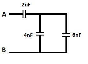 Three Capacitors Are Connected As Shown In The Figure Above What Is