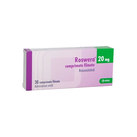 Roswera 20 Mg 30 Comprimate Filmate Catena Ro