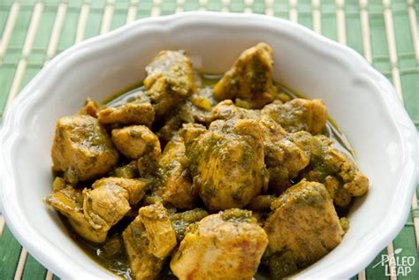 Green Chicken Masala Paleo Leap