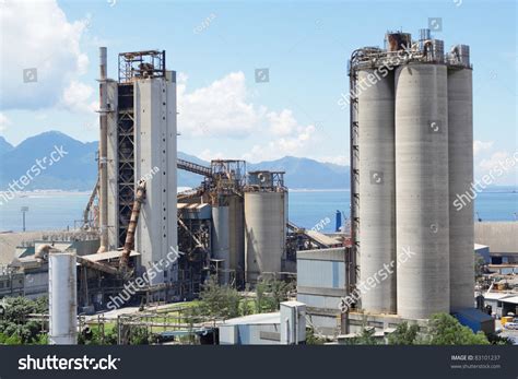 Cement Plantconcrete Or Cement Factory Heavy Industry Or Construction