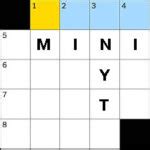 Mini Crossword NYT Answers