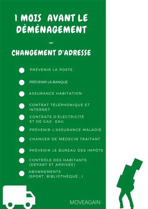 Check list de déménagement déménager en toute sérénité