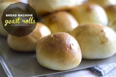 Full Bellies, Happy Kids: { Bread Machine Yeast Rolls }