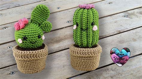 Je vous présente ces magnifiques Cactus Kawaii amigurumi au crochet