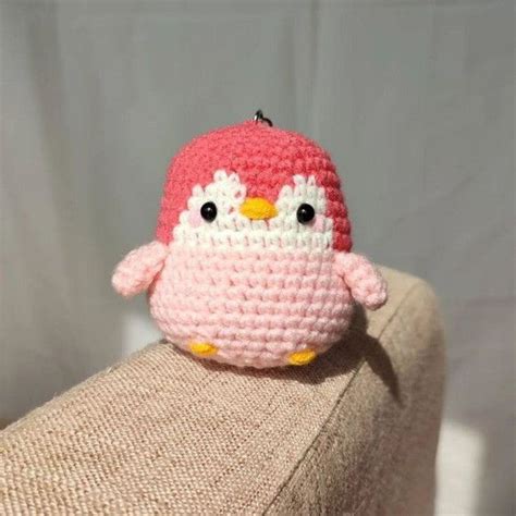 Chaveiro Mini Pinguim Em Amigurumi Elo7 Produtos Especiais Beginner