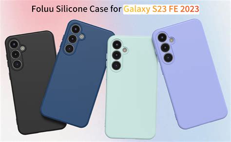 Foluu Designed For Samsung Galaxy S Fe Case Silicone Shockproof