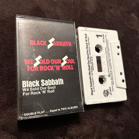 Black Sabbath We Sold Our Soul For Rock N Roll Cassette Tape 1976