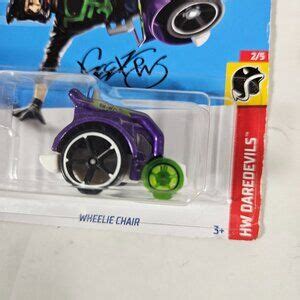 Mattel Toys Hot Wheels Aaron Wheelz Fotheringham Wheelie Chair Hw Daredevils Hcx M C K