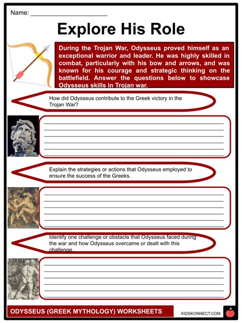 Ancient Greece Trojan War Multiple Choice Questions Worksheets