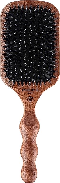 Philip B Paddle Hair Brush Spazzola Per Capelli Con Setole Naturali E