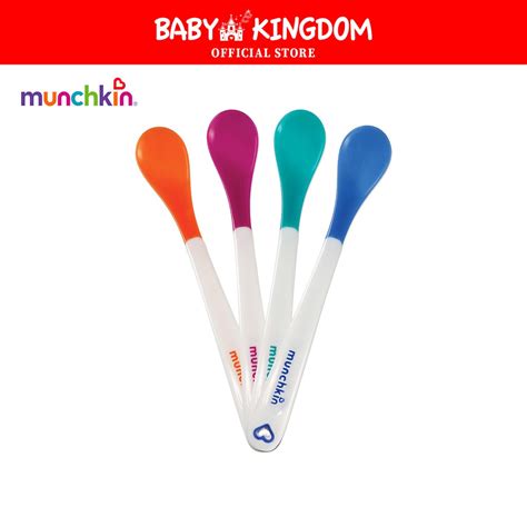 Munchkin White Hot Safety Spoons 4pcs Shopee Singapore