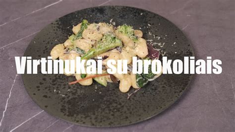 Virtinukai Su Brokoliais Recept Receptai Youtube