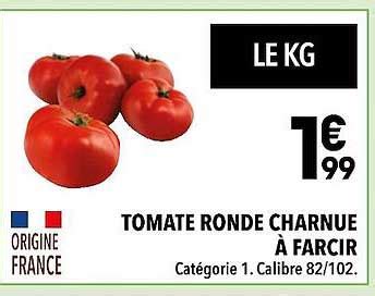 Promo Tomate Ronde Charnue Farcir Chez Supeco Icatalogue Fr