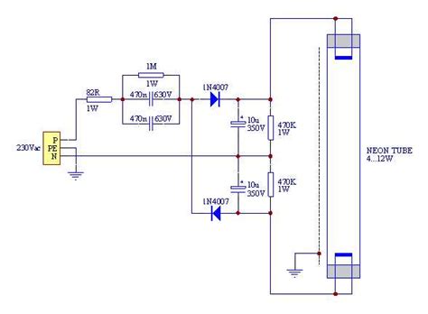 The Ultimate Guide To Understanding Fluorescent Tube Circuit Diagrams