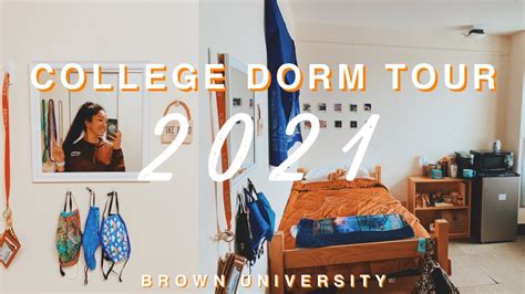 COLLEGE DORM TOUR 2021 Brown University YouTube