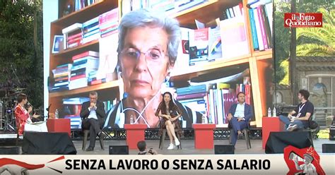 Landini Alla Festa Del Fatto Rilancia Lo Sciopero Generale La