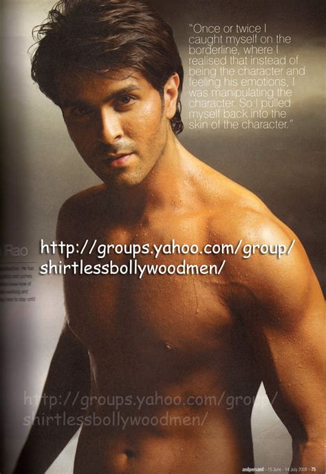 Shirtless Bollywood Men Harman Baweja