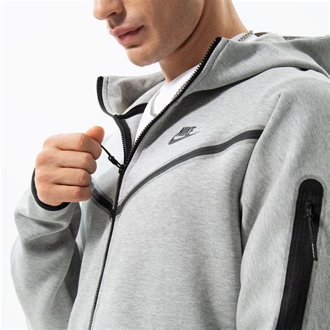 NIKE СУИТЧЪР С КАЧУЛКА SPORTSWEAR TECH FLEECE CU4489-063 Мъжки Цвят сив ...