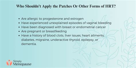 Hrt Patches Side Effects 3 Things To Know