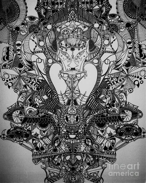 Antichrist Drawing By Michael Kulick