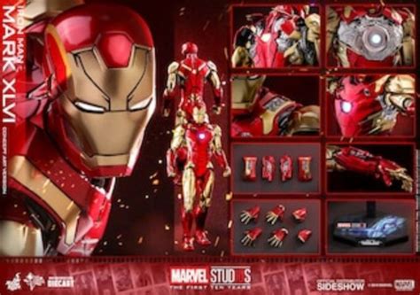 Hot Toys Mms D Marvel Studios The First Ten Years Iron Man Mark