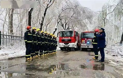 战雨雪、排隐患、保平安！哈尔滨市消防救援支队香坊区大队在行动指战员