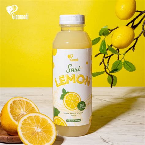 Jual Glaranadi Sari Lemon Sari Jeruk Nipis Air Lemon Murni 500ml