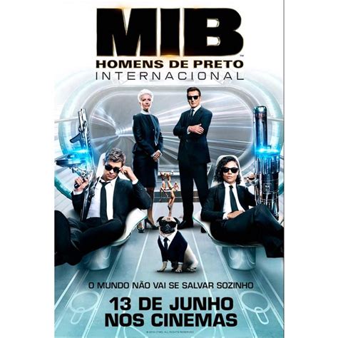 Poster Mib Homens De Preto Internacional Mib Homens De Preto