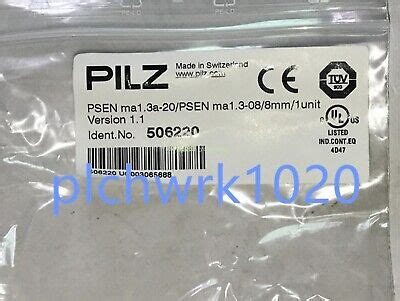 Pcs New In Box Pilz Safety Sensor Psen Ma A Psen Ma