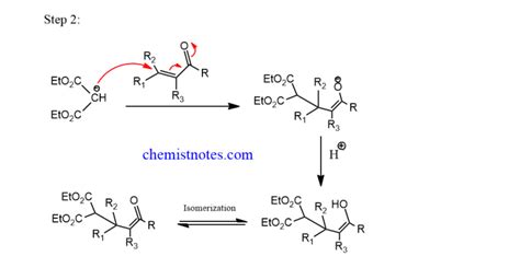 Michael reaction:Mechanism and application - Chemistry Notes