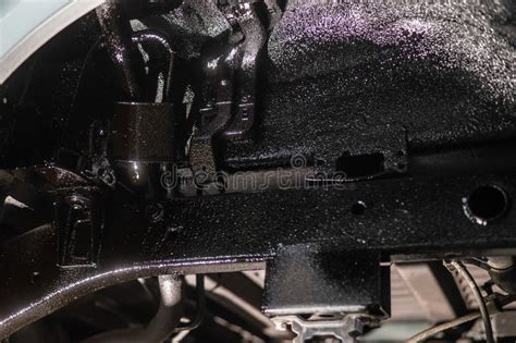 Car Underbody With Anti Corrosion Protection Stock Image Image Of