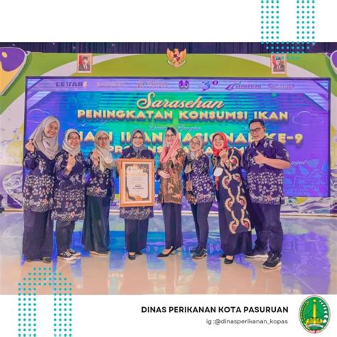 FORIKAN KOTA PASURUAN RAIH PENGHARGAAN KETUA FORIKAN TERRESPONSIF 2022