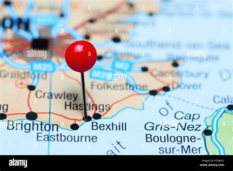 Bexhill On Sea Map Hi Res Stock Photography And Images Alamy
