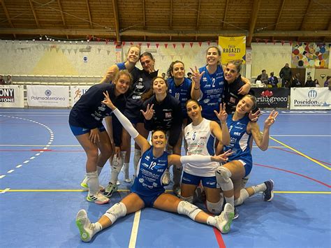 Volley B1 Femminile Arrivata La Prima Vittoria In Trasferta Per La