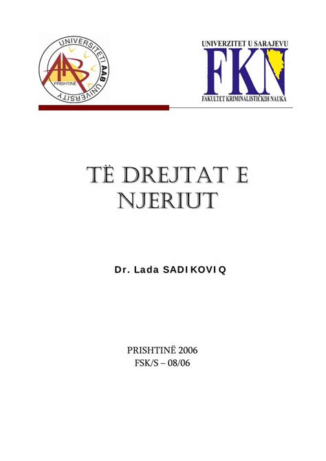 PDF TË DREJTAT DHE LIRITË E NJERIUT pdf DOKUMEN TIPS