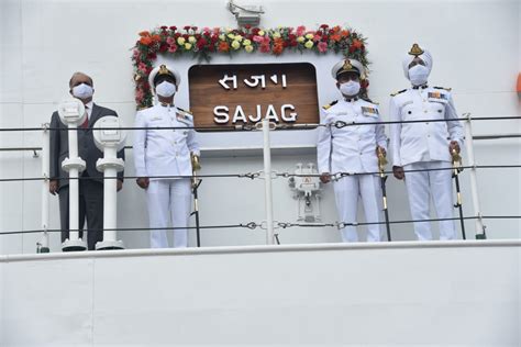 Goa Shipyard Ltd On Twitter ICGS Sajag Built Delivered By